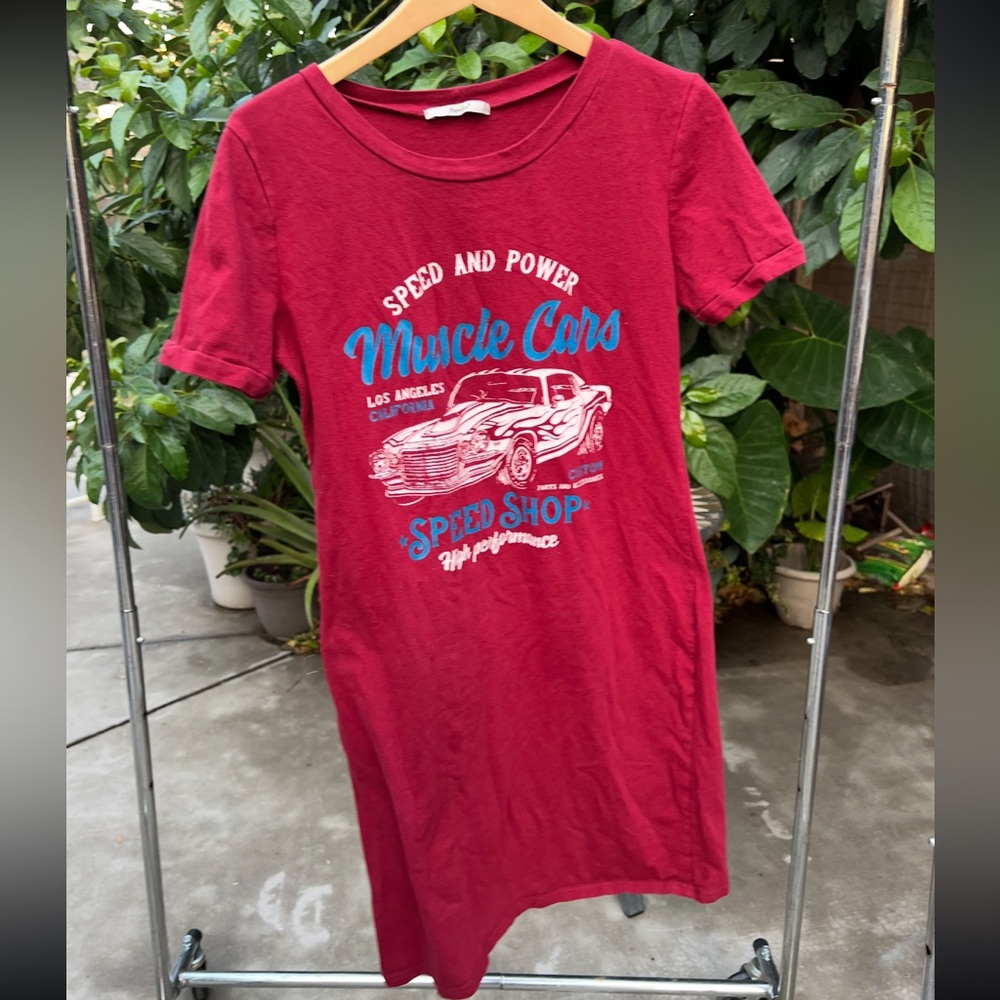 Papaya long tee